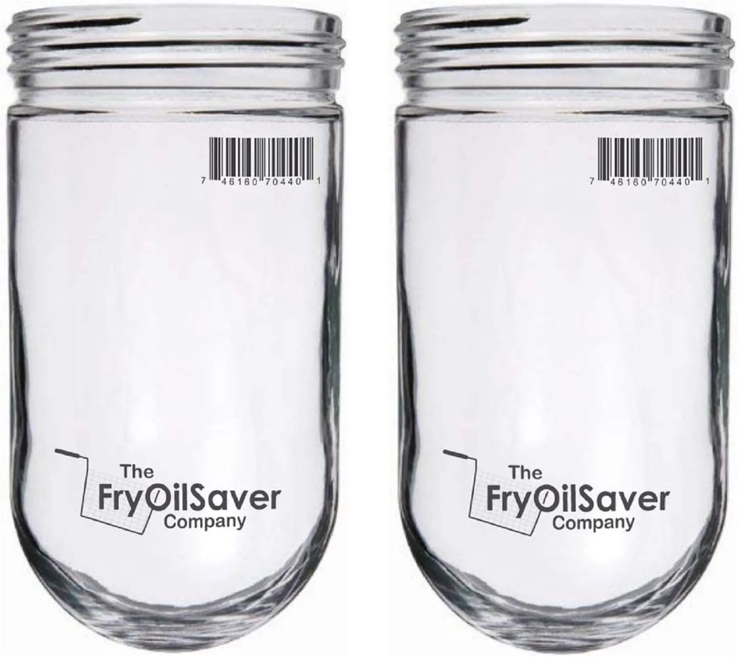 2-Pack Light Bulb Cover, Sturdy Clear Glass Light Bulb Protector Cage for Outdoor Globe, Dining Fan Fixtures Cover, Lighting Covers Clear Glass Home Lighting Covers by FryOilSaver Co. CHG L10-X006