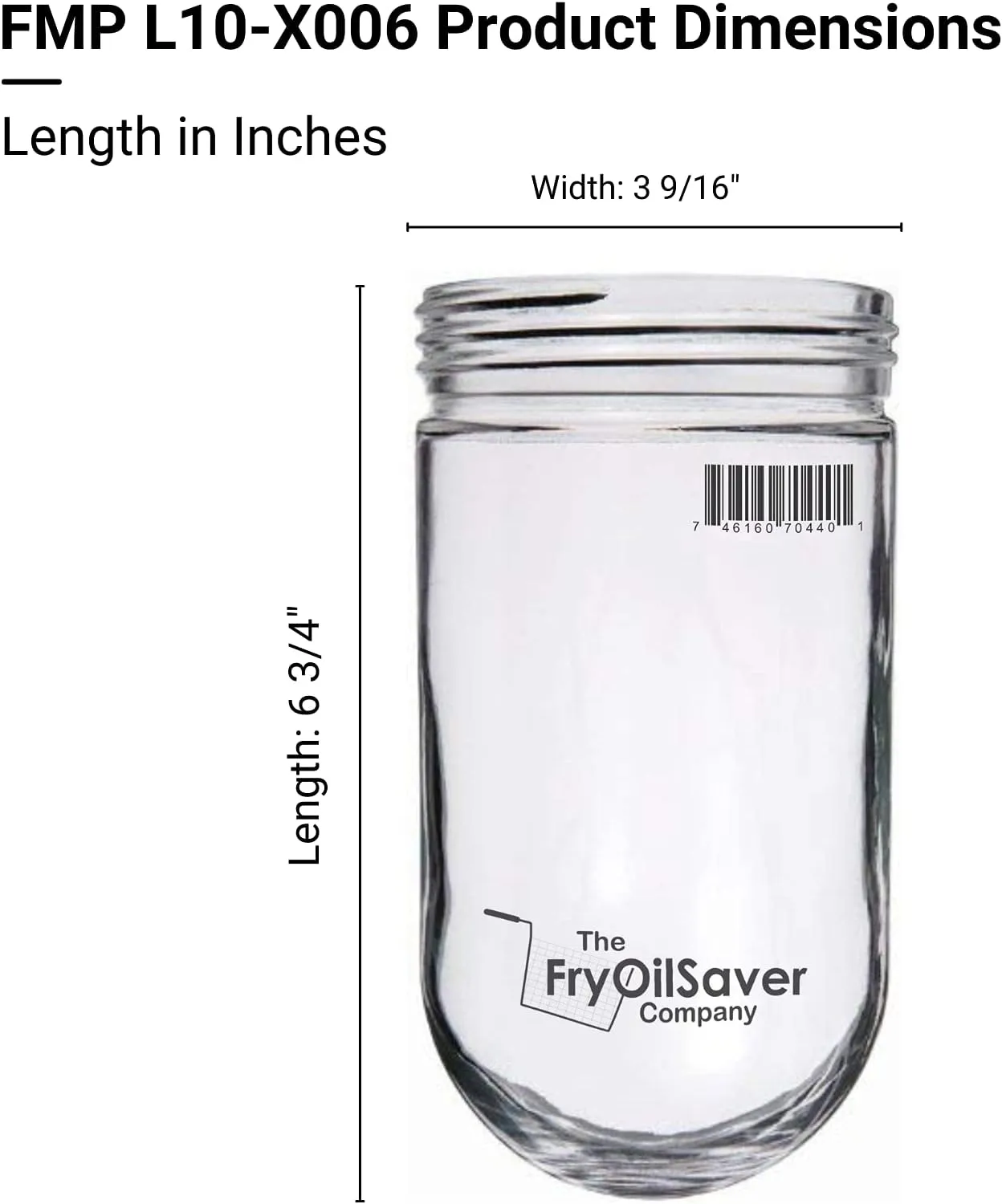 2-Pack Light Bulb Cover, Sturdy Clear Glass Light Bulb Protector Cage for Outdoor Globe, Dining Fan Fixtures Cover, Lighting Covers Clear Glass Home Lighting Covers by FryOilSaver Co. CHG L10-X006