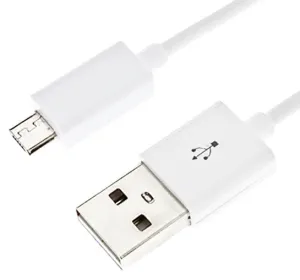2 PACK: Universal 10 FOOT Micro USB Sync & Charge Data Cables White