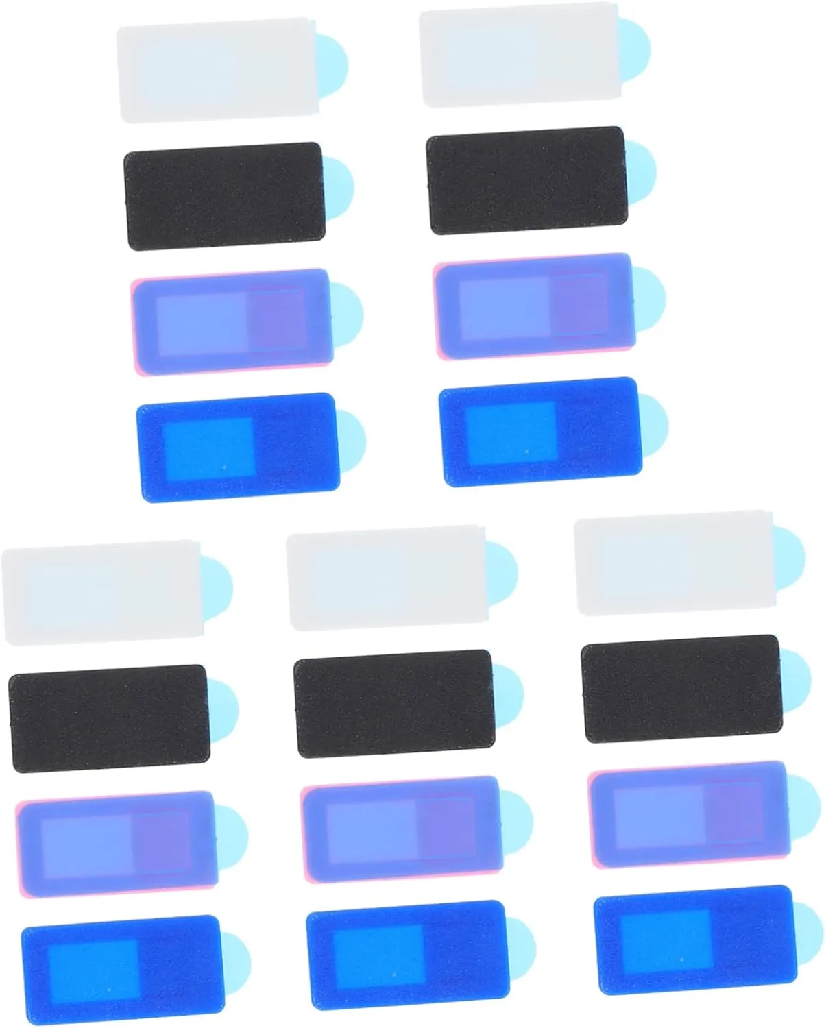 20pcs Laptop Covers Privacy Protection Slide for Webcam Easy Install Detach Anti-Hacking Phone Cover Computer Accessory Light Weight