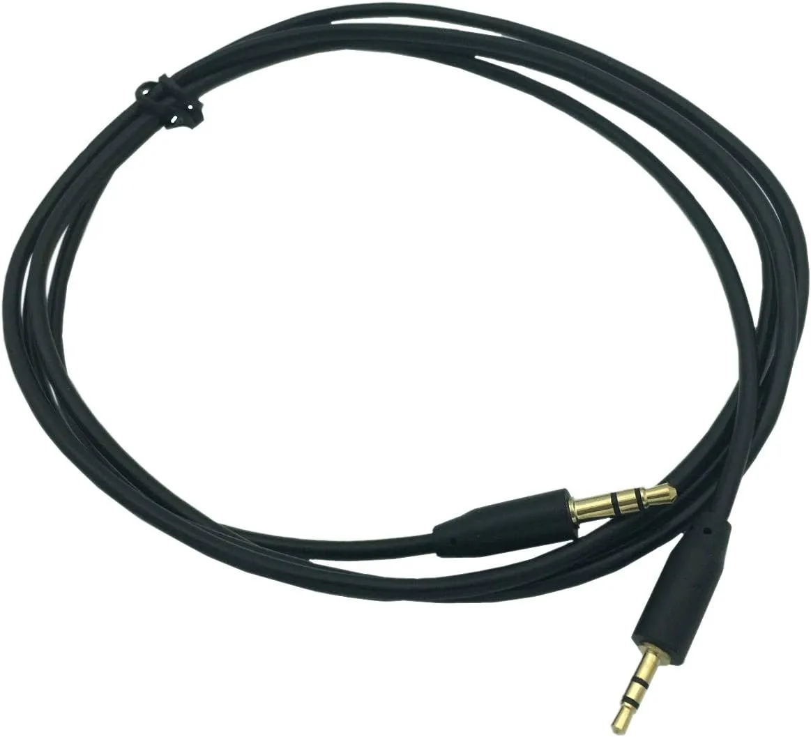 2.5mm Male to 3.5mm Male Audio Adapter Cable Work with Car AUX Male to Male for The Record Line GPS Navigation (1.5m)