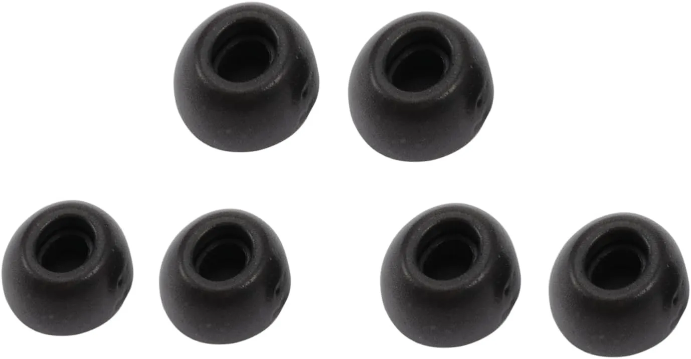 3-Piece Earbuds Tips Memory Foam Replacement Noise Reduction Ear Covers Comfortable Silicone Headphone Accessories