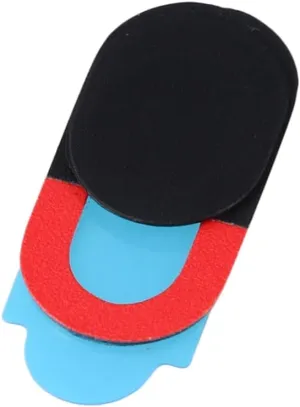 6pcs Oval Webcam Privacy Camera Slider Shutter Sticker for Laptop Phone Tablet Protect Your Privacy
