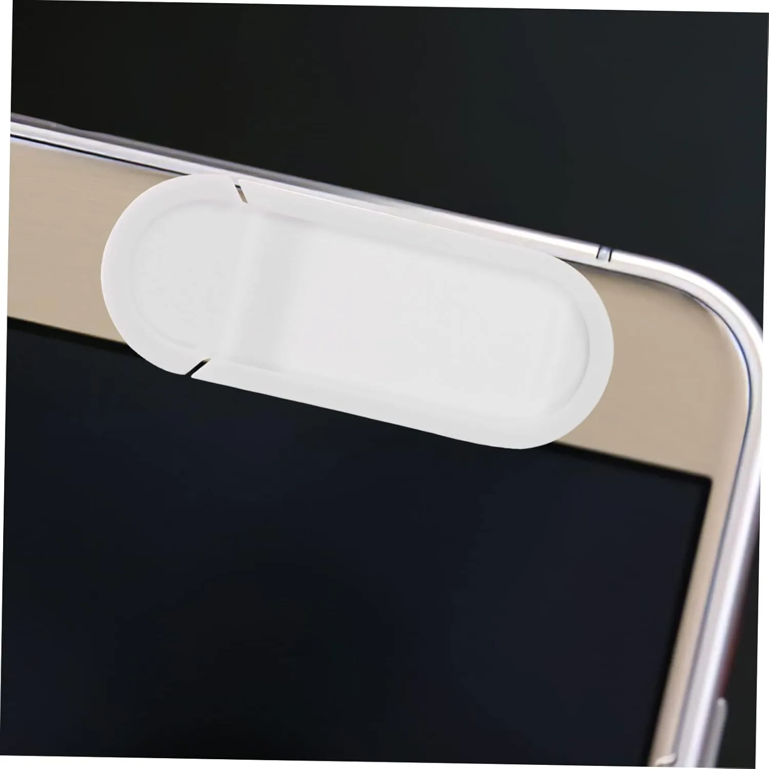 6pcs Privacy Cover Decorative Webcam Cover Slide Sliding Web Cover Shutter Protective Covers Laptop Privacy Covers Webcam Cover Abs White