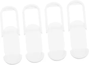 6pcs Privacy Cover Decorative Webcam Cover Slide Sliding Web Cover Shutter Protective Covers Laptop Privacy Covers Webcam Cover Abs White