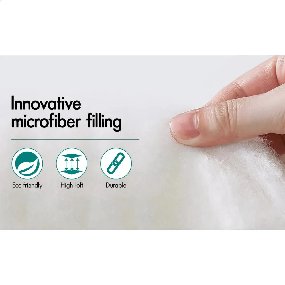 7Cm Bamboo Mattress Topper Protector Cover Single