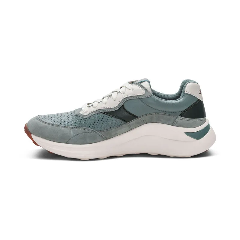 Aetrex Emily Womens Lace Up Sneaker Mint