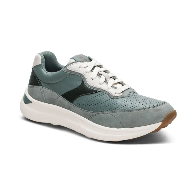 Aetrex Emily Womens Lace Up Sneaker Mint