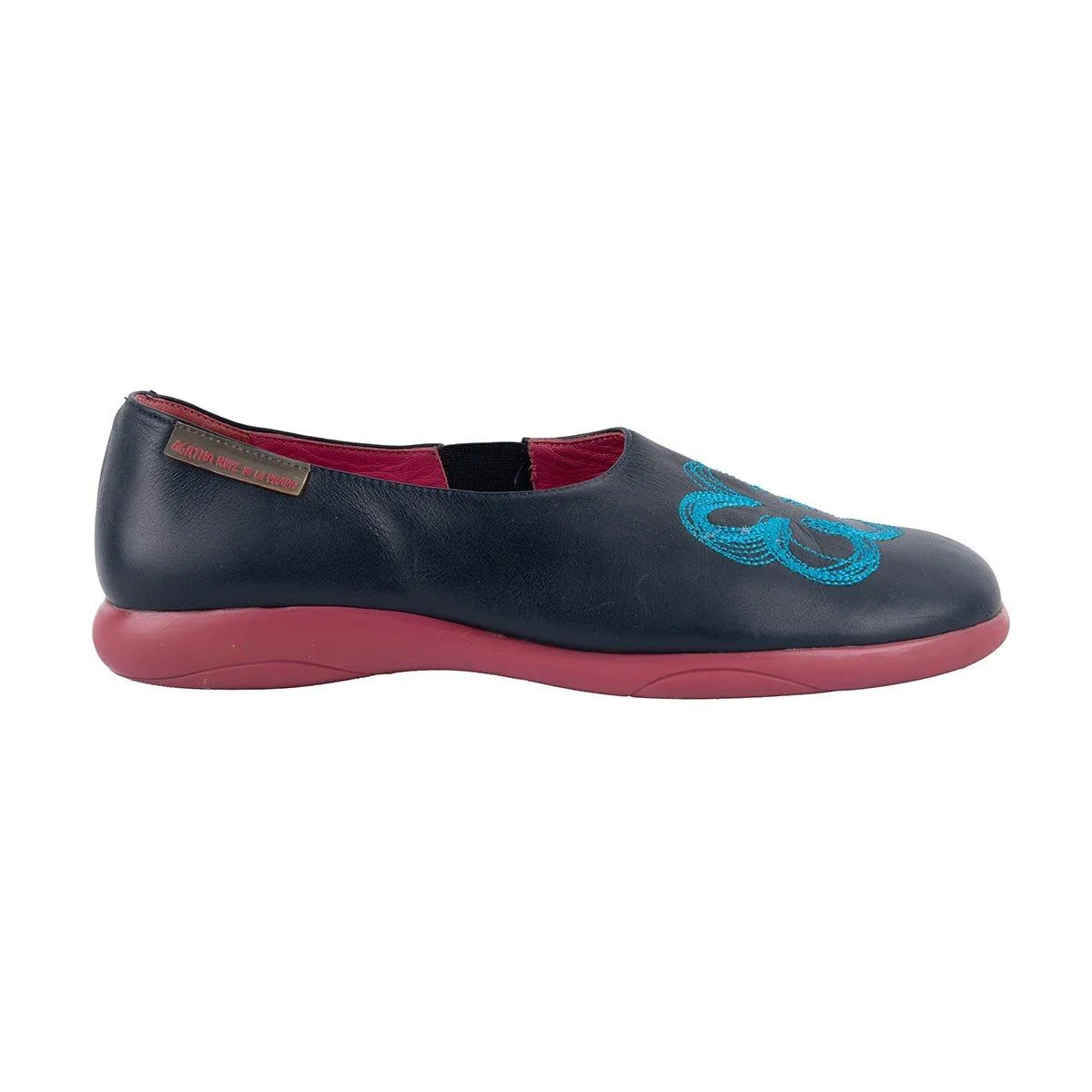 Agatha Ruiz De La Prada Casual Loafers Leather Blue Colour For Women