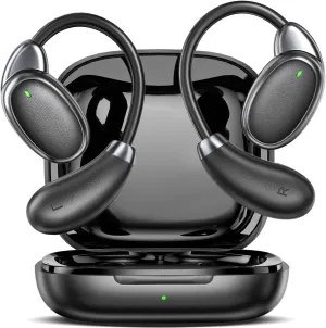 AI Translation Earbuds Real Time,150 Languages Translator Earbuds with 60h Battery & 6 Modes,Open-Ear Wireless Headphone,Translating Device for Audifonos Traductores Ingls Espaol