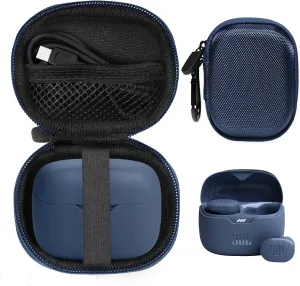 Alltravel Earbuds Case for Tune Buds - True Wireless Noise Cancelling Earbuds (Blue)