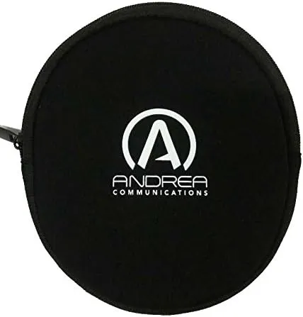 Andrea Communications Headset Carry Case with Zipper