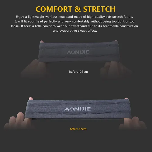 Aonijie Springy Sweat Headband