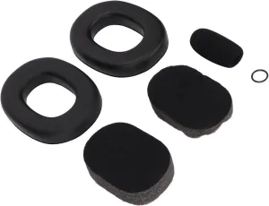 Aviation Pilot Headphones Ear Pads, Replacement Noise Reduction Protective Headset Earmuffs, for David Clark, for Avcomm, for Pilot USA, Soft Silicone and Foam