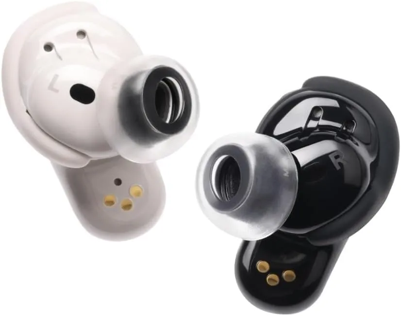 AZLA SednaEarfit Crystal for Bose Earbuds 3 Pair - Bose Earbuds Replacement Tips - Compatible with Quietcomfort Ultra Earbuds, QC Earbuds II (S-M-L)