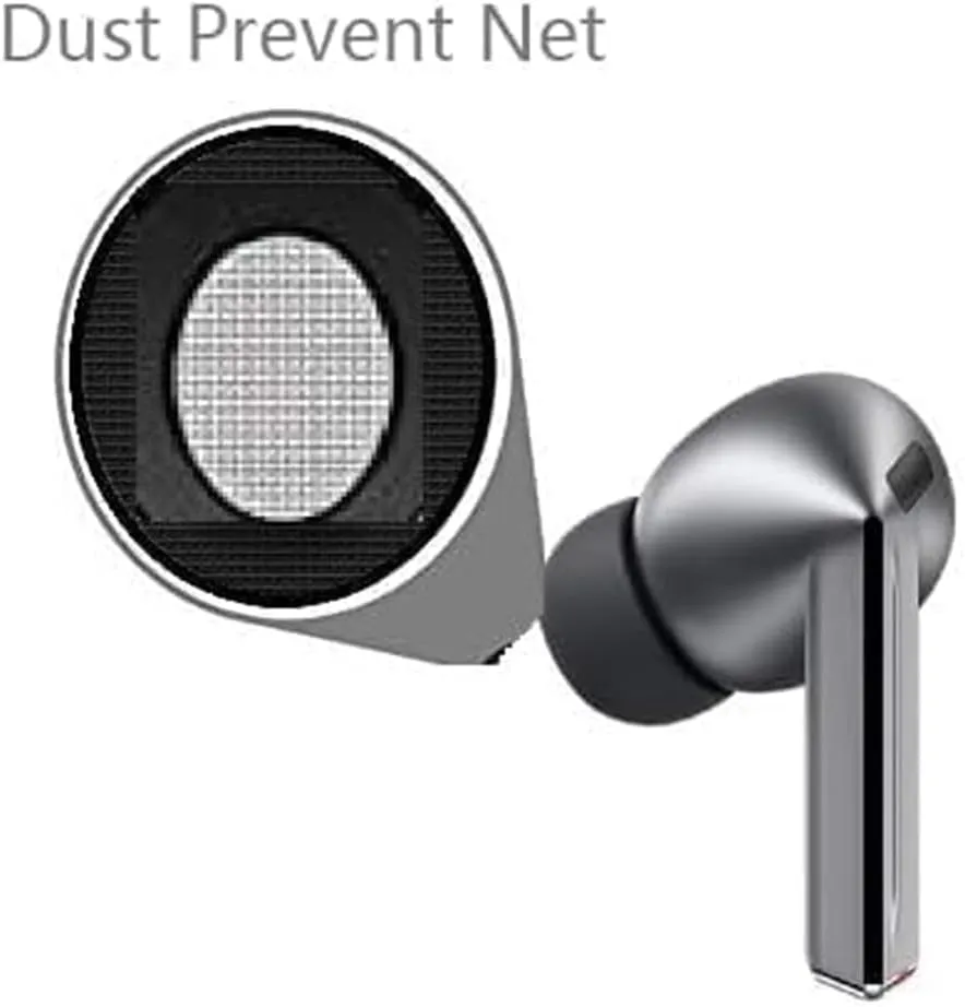 BLUEWALL Foam Ear Tips Compatible with Galaxy Buds 3 Pro Earbuds SM-R630NZAEXAR, 3 Pairs S/M/L Sizes Replacement Memory Foam Earbuds Tips, Compatible with Galaxy Buds 3 Pro SM-R630 Black sml