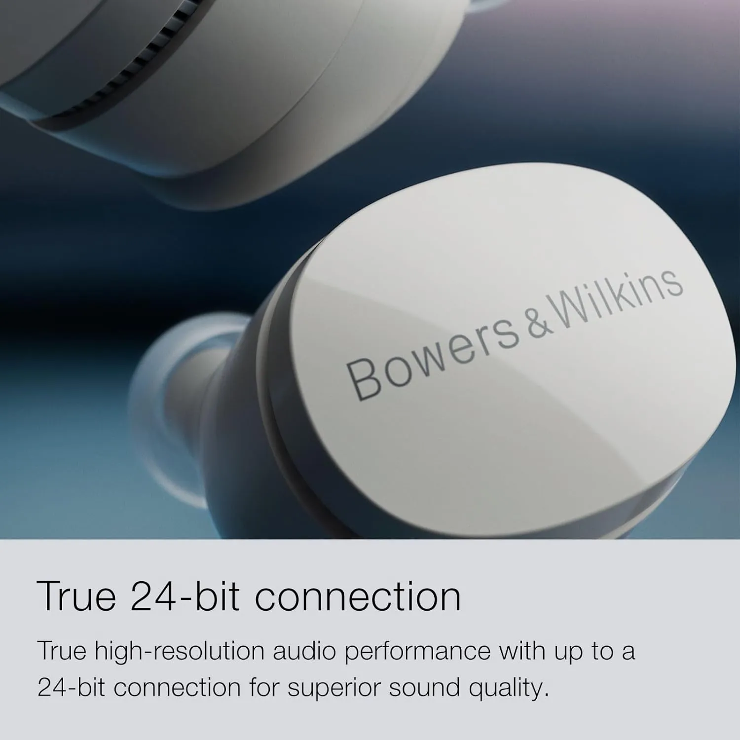 Bowers & Wilkins Pi6 Wireless Earbuds (Forest Green), in-Ear Bluetooth Earphones with aptX Adaptive & 12mm Drivers, Bespoke Active Noise Cancelling Earbuds, 3 Built-in Mics, 15-Min Quick Charging