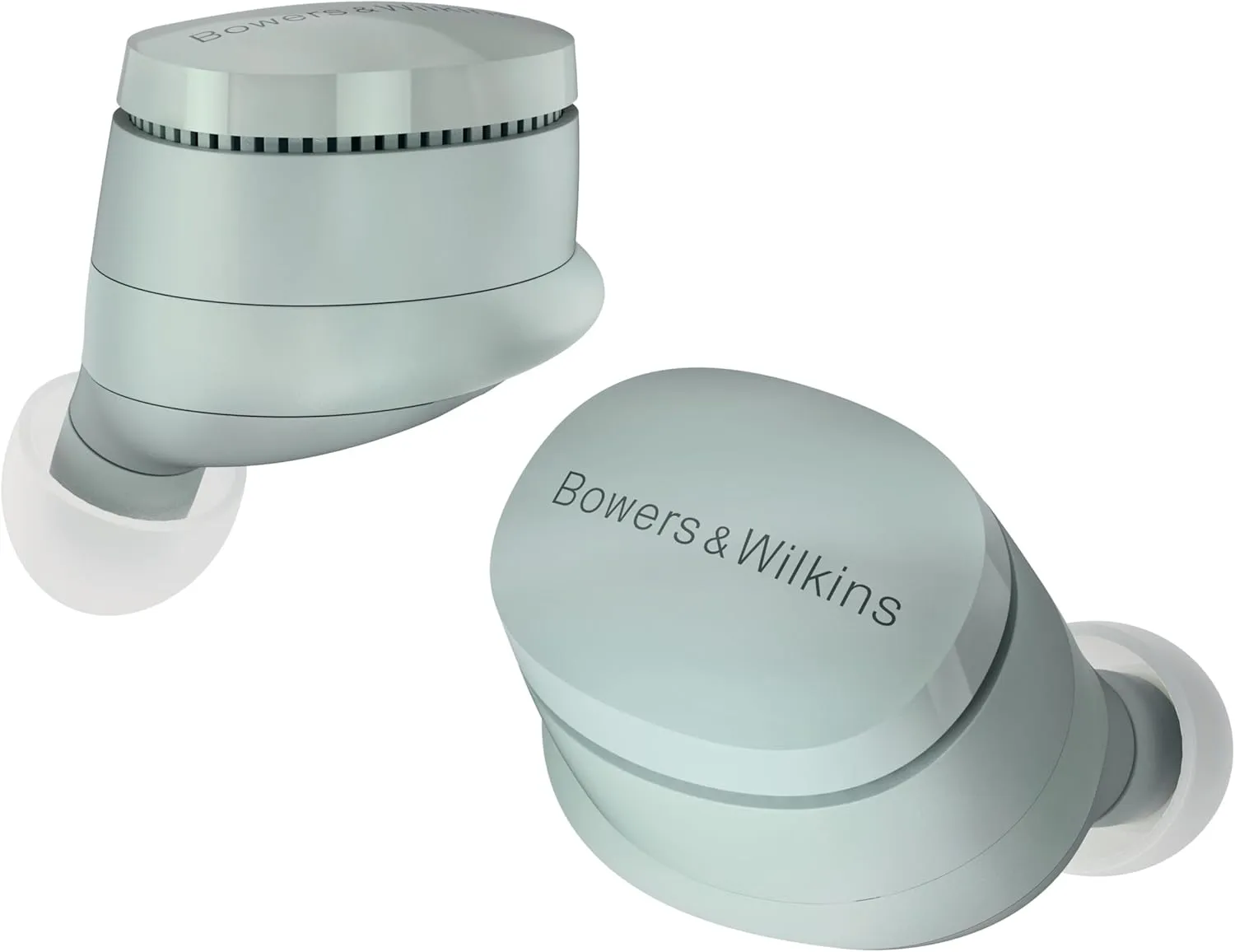 Bowers & Wilkins Pi6 Wireless Earbuds (Forest Green), in-Ear Bluetooth Earphones with aptX Adaptive & 12mm Drivers, Bespoke Active Noise Cancelling Earbuds, 3 Built-in Mics, 15-Min Quick Charging