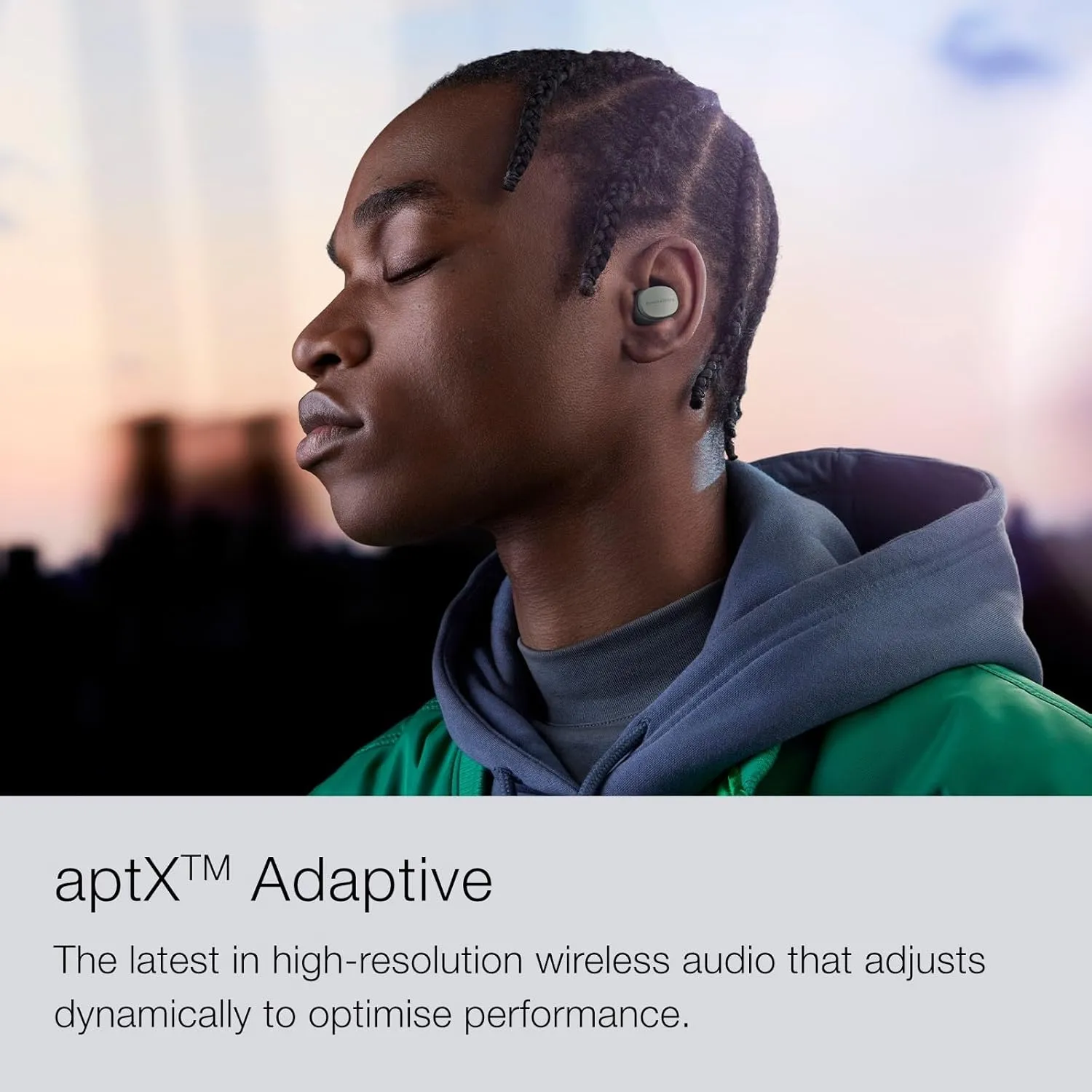 Bowers & Wilkins Pi6 Wireless Earbuds (Storm Grey), in-Ear Bluetooth Earphones with aptX Adaptive & 12mm Drivers, Bespoke Active Noise Cancelling Earbuds, 3 Built-in Mics, 15-Min Quick Charging