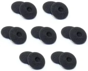Brand Replacement Earbud Covers, Foam Pads, Ear Cushions for Stereo Earphones, Earbuds (8 Pairs)