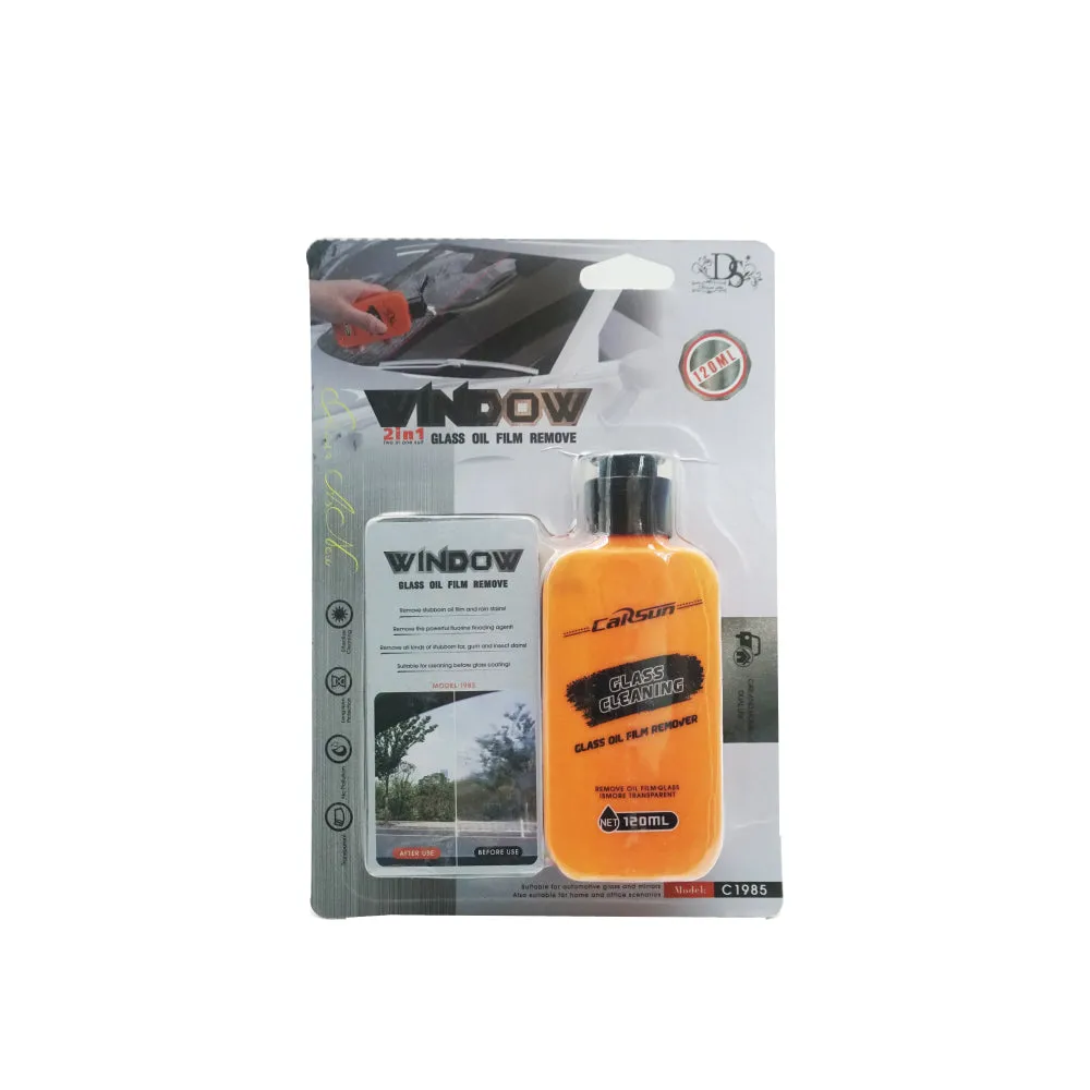 CARSUN Window Glass Oil Film Remover (120ml)