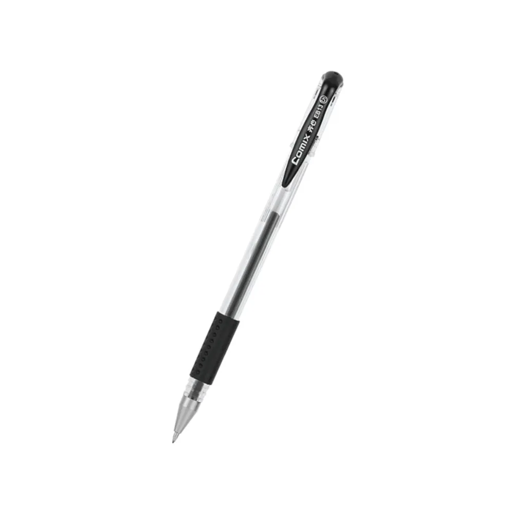 COMIX 0.5 Gel Black Pen (30 pieces)
