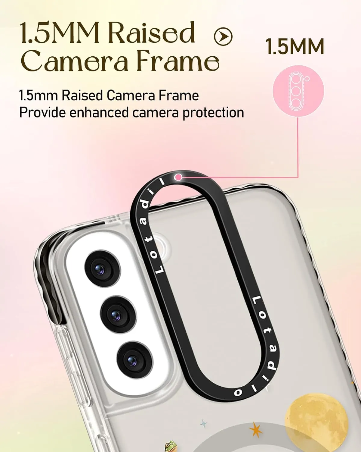 Cute Case for Samsung Galaxy S21 for Women Girls - Funny Design Compatible with Magsafe Magnetic Ring Holder Kickstand Art Butterfly Mogu Fashion Pattern TPU Phone Covers