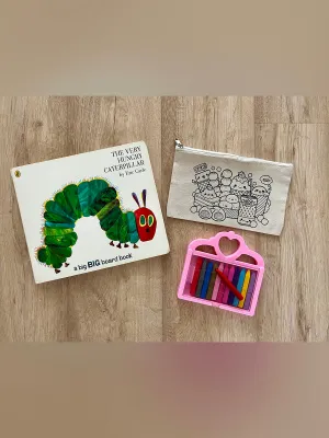 DIY Colouring Yummy Foodland Pouch
