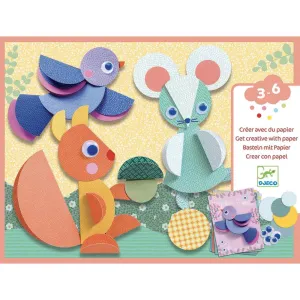 Djeco Create with Paper- Round and Round