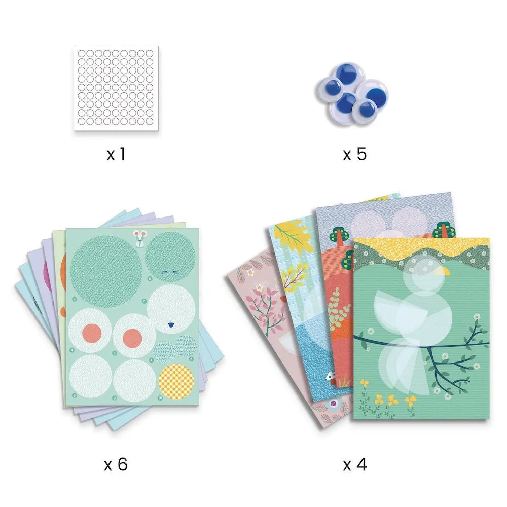 Djeco Create with Paper- Round and Round