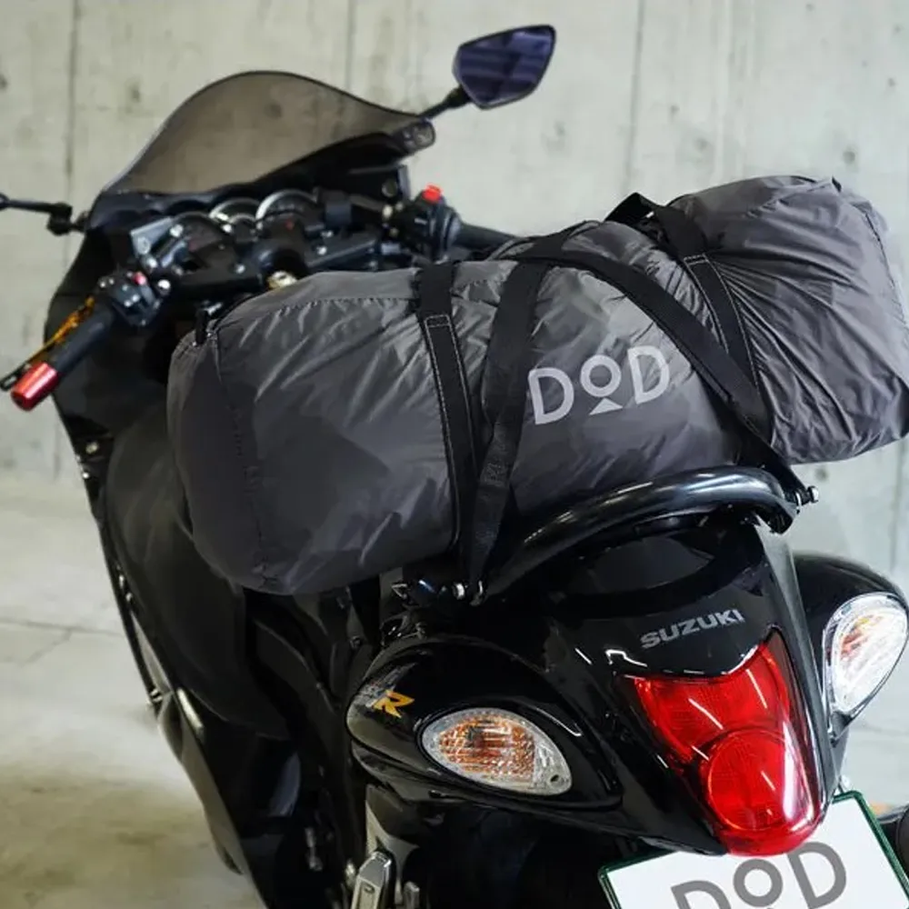 DoD Rider's Bike In Tent