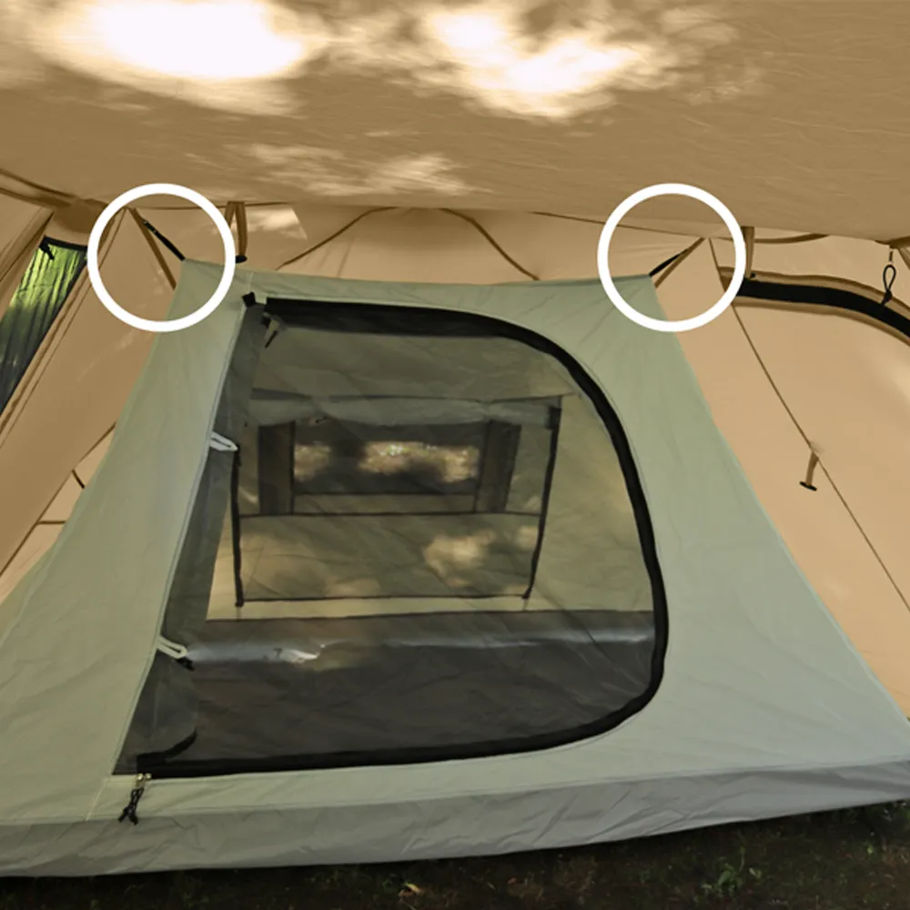 DoD Rider's Bike In Tent
