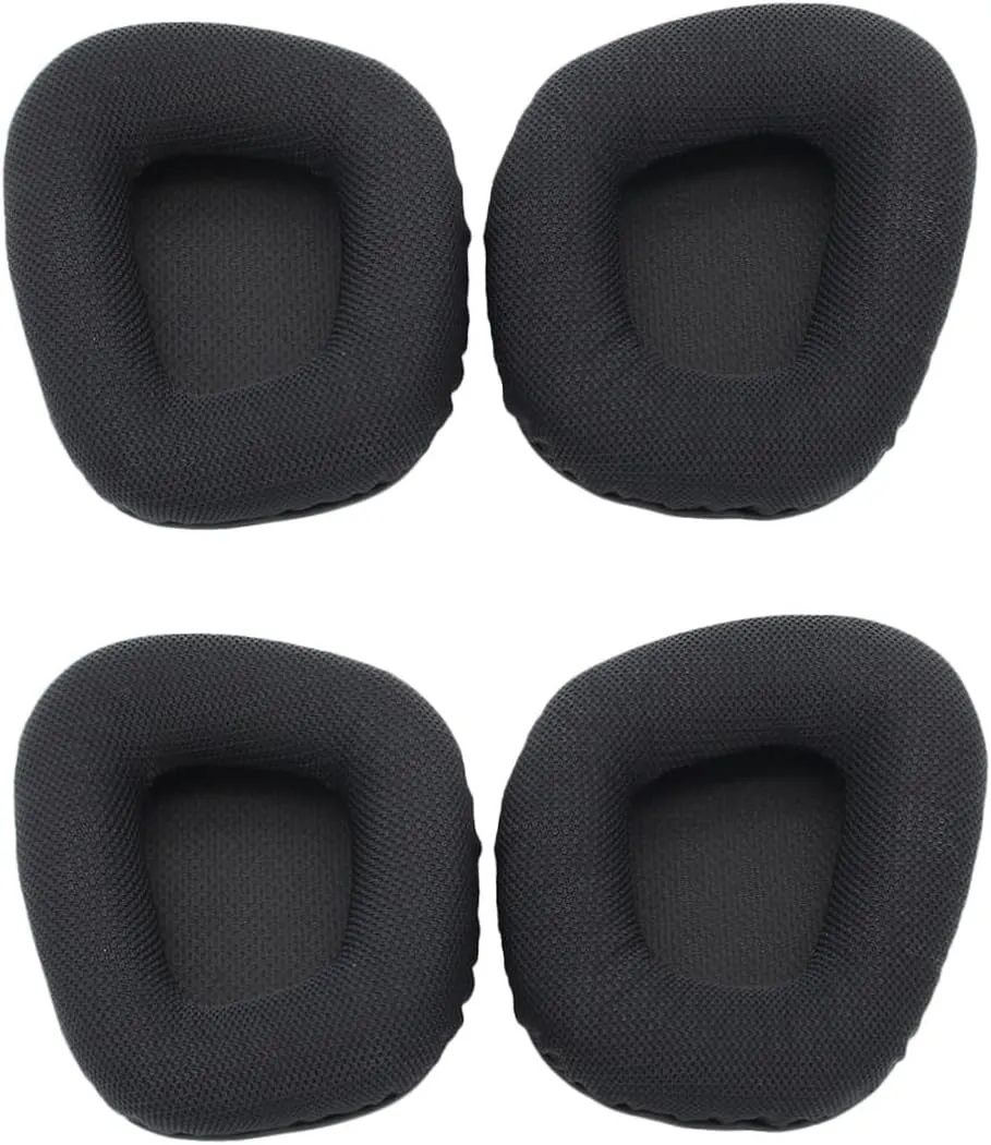 DOITOOL 2 Pairs Headset Covers for Noise Isolating Earpads Replacement Pads Memory Foam for