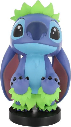 Exquisite Gaming: Lilo & Stich: Hula Stitch - Original Gaming Controller & Phone Holder, Device Stand, Cable Guys, Disney Classics Licensed Figure