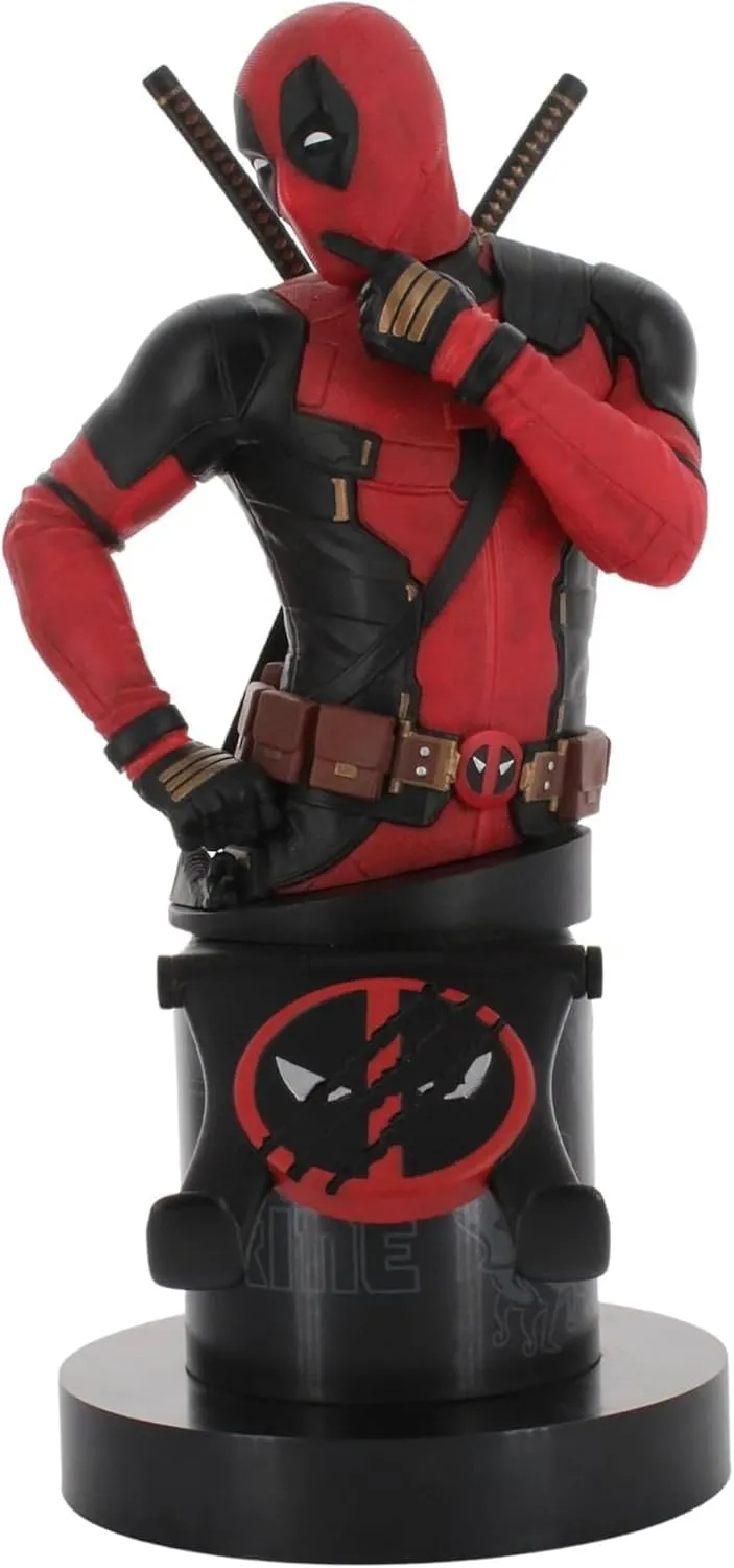Exquisite Gaming: Marvel: Deadpool 3 - R.E.S.T Controller & Phone Holder, Cable Guys, Collectible Device & Gaming Stand, Officially Licensed Figure