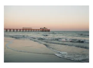 Fine Art Photograph - Sunset Pier
