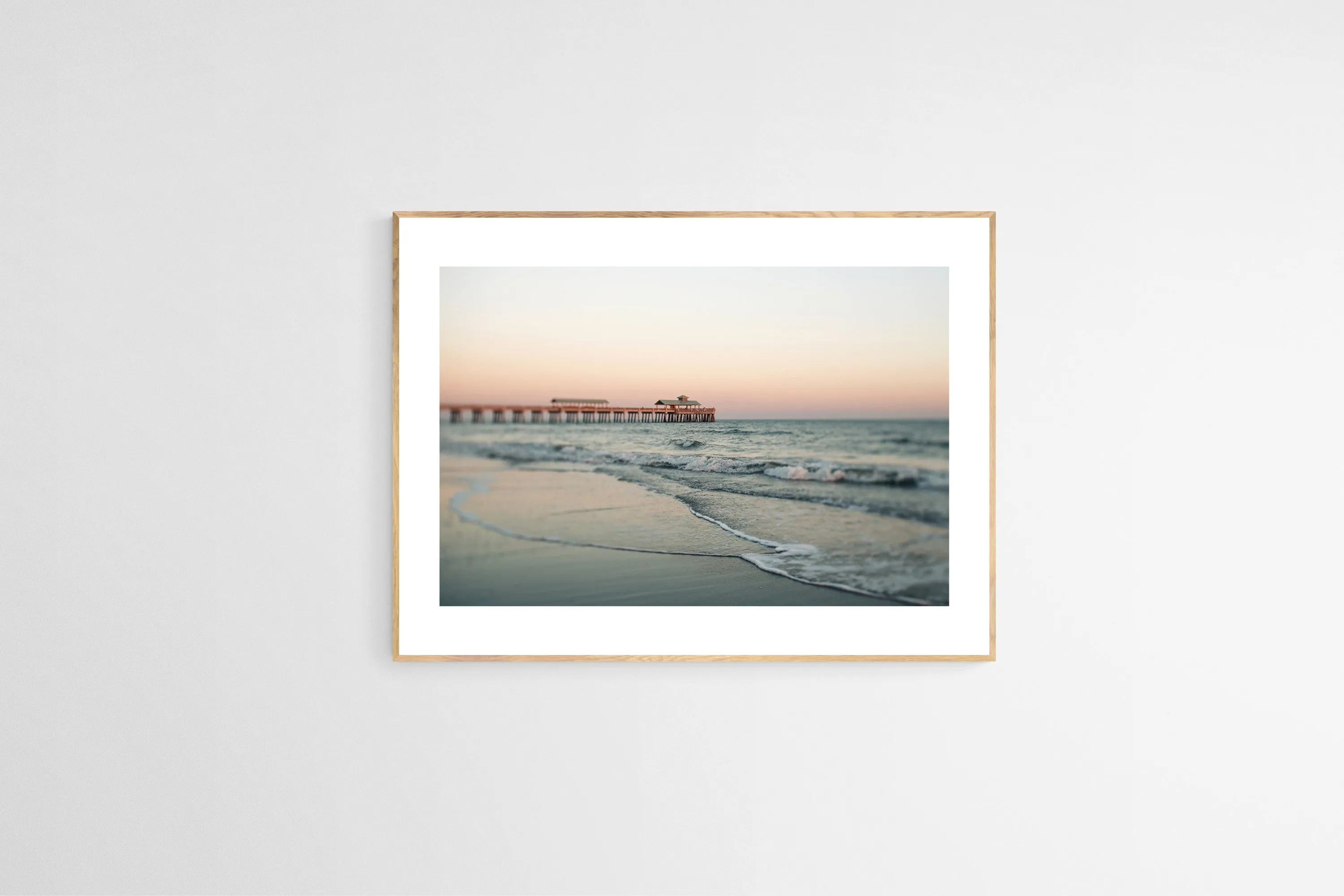 Fine Art Photograph - Sunset Pier
