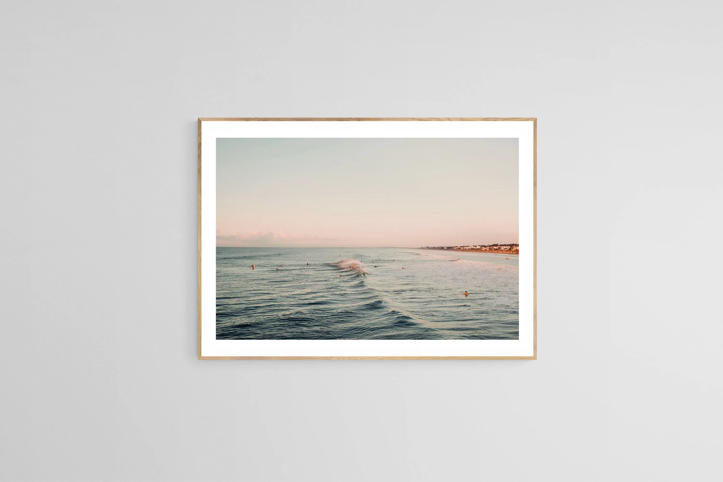 Fine Art Photograph - Surf School