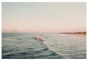 Fine Art Photograph - Surf School