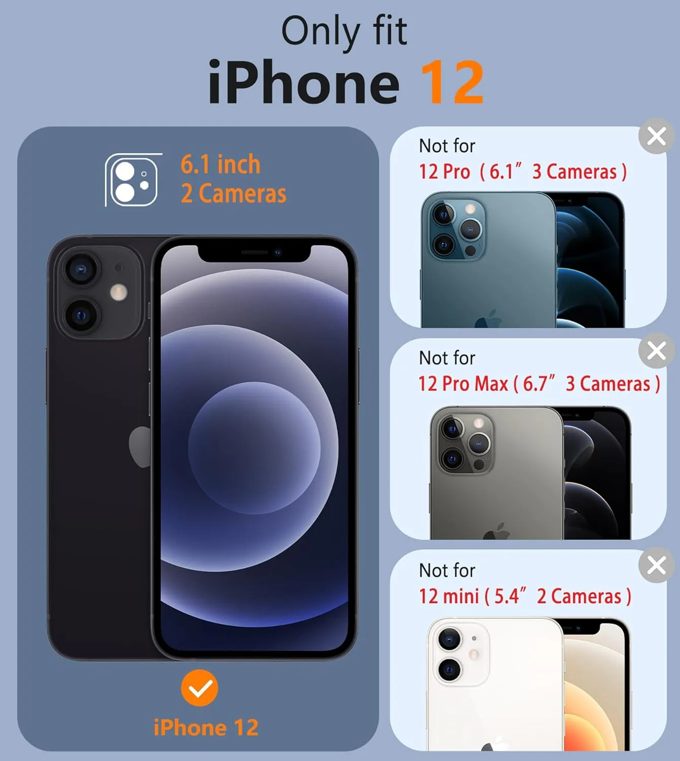 FNTCASE for iPhone 12 Magnet Case: Magnetic Dual Layer Protective Cell Phone Cover with Belt-Clip Holster | Military Grade Drop Proof Protection Durable Non Slip Textured Back Phonecase (Black)