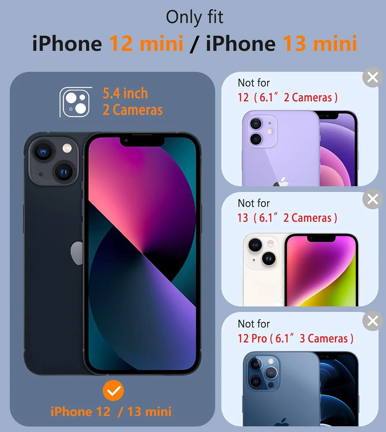 FNTCASE for iPhone 12 Mini Magnet Case: iPhone 13 Mini Magnetic Dual Layer Military Grade Drop Shockproof Protection Cell Phone Cover - Rugged Durable Heavy Duty Protective Bumper Tough (DarkGreen)