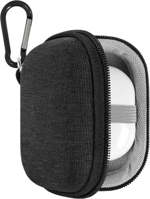 Geekria Shield Earbuds Case Compatible with Samsung Galaxy Buds 2 Pro Galaxy Buds 2 Galaxy Buds FE True Wireless Earbud, Replacement Hard Shell Travel Carrying Bag with Carabiner Clip