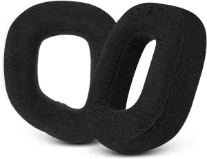 GVOEARS HS80 RGB Upgrade Thicker Earpads Replacement for Corsair HS80 RGB USB Wired/HS 80 RGB Wireless Headphone, Ear Pads Cushions with Added Thickness, High-Density Noise Cancelling Foam - Velour