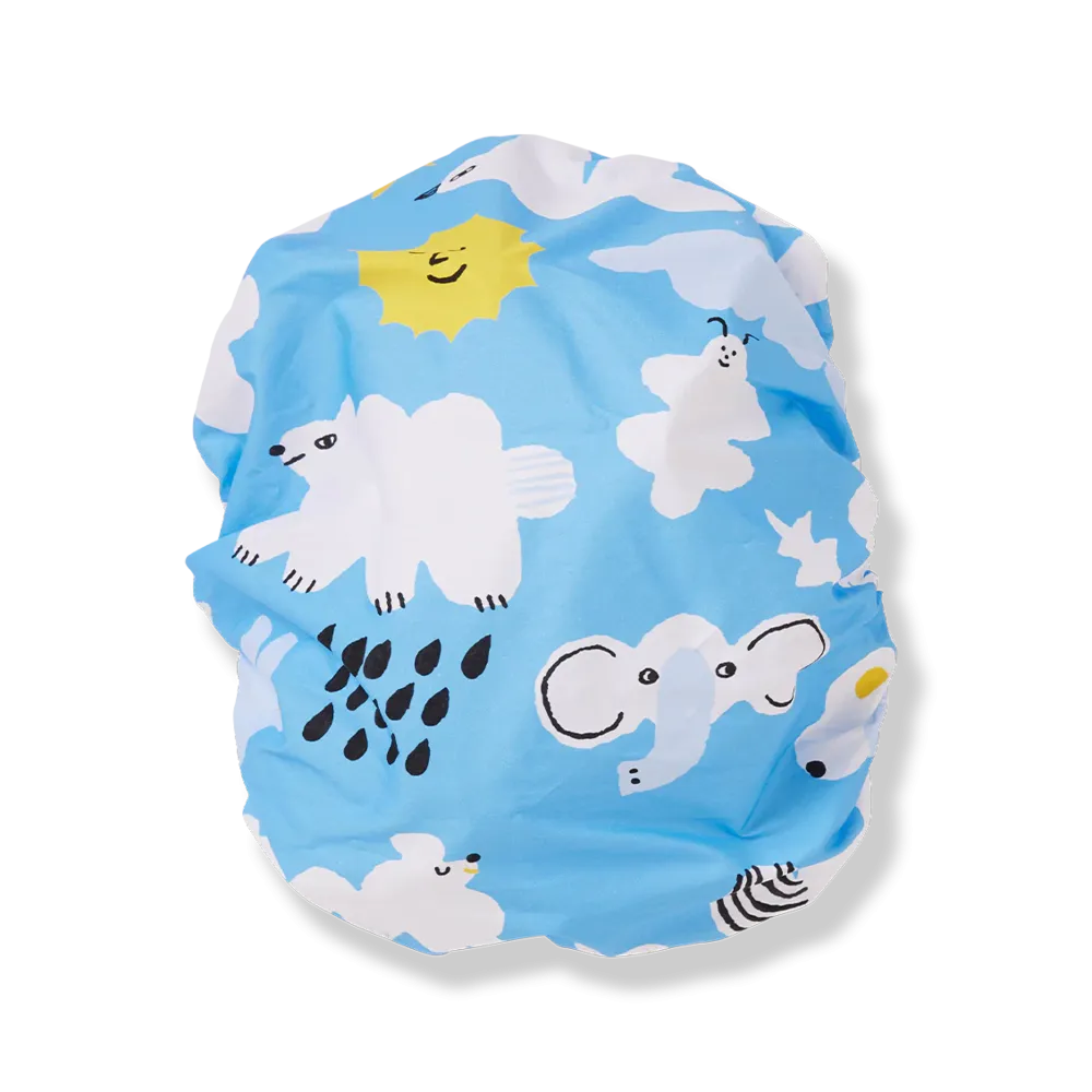 Halcyon Nights Fitted Cot Sheet - I Spy In The Sky