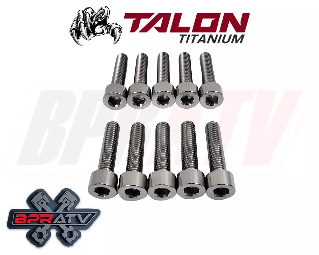 Honda 06  TRX450R Titanium Bolts Left Right Case Covers Ti Engine Motor Bolt Kit
