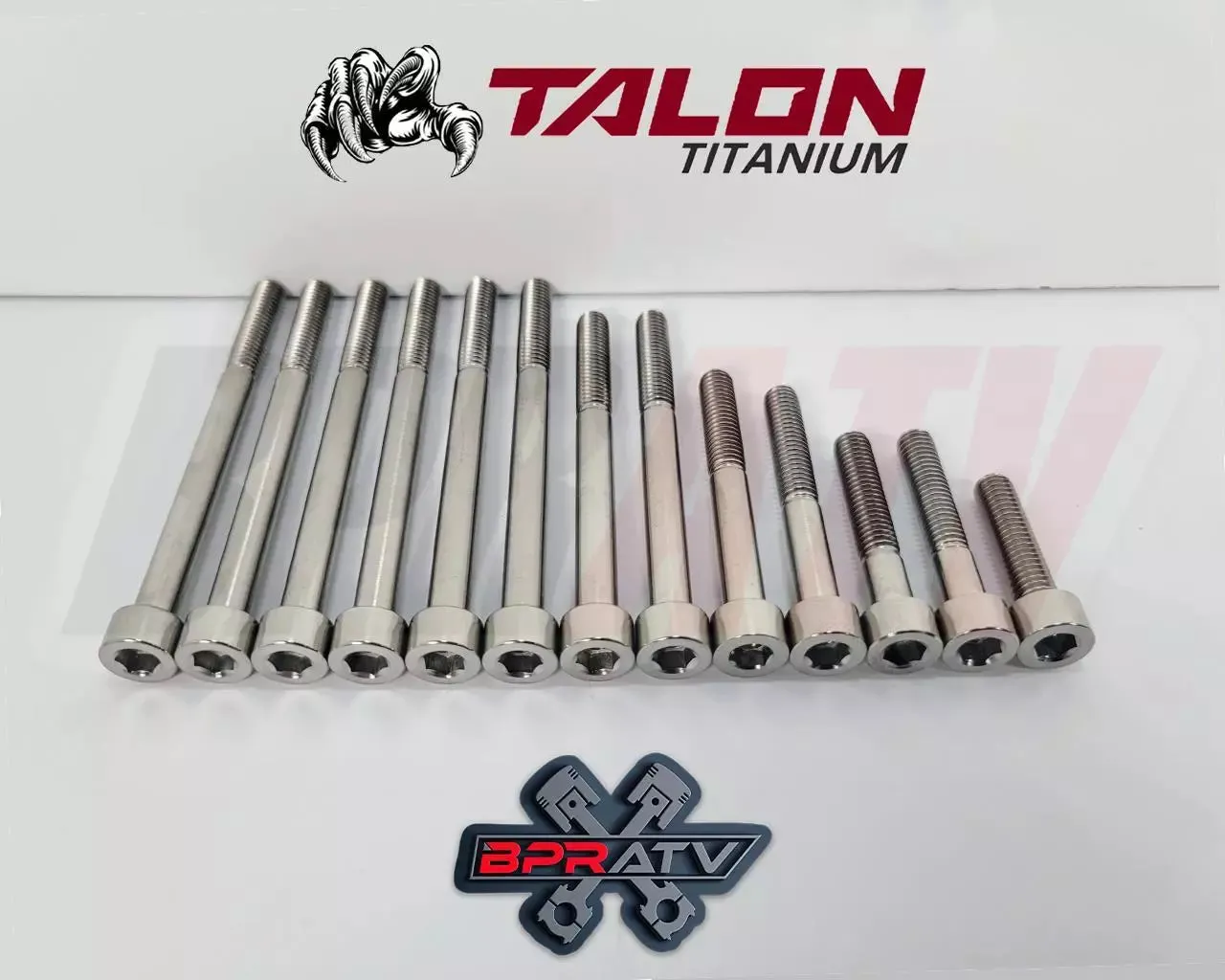 Honda 06  TRX450R Titanium Bolts Left Right Case Covers Ti Engine Motor Bolt Kit