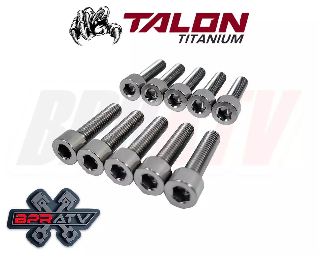 Honda 06  TRX450R Titanium Bolts Left Right Case Covers Ti Engine Motor Bolt Kit