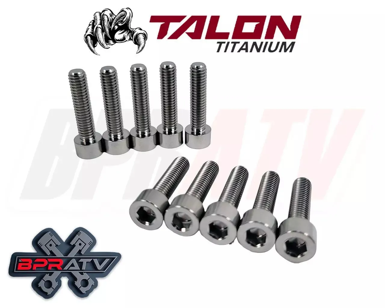 Honda 06  TRX450R Titanium Bolts Left Right Case Covers Ti Engine Motor Bolt Kit