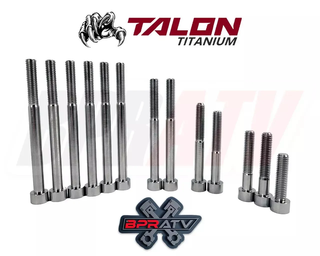 Honda 06  TRX450R Titanium Bolts Left Right Case Covers Ti Engine Motor Bolt Kit