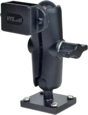 HYS Heavy Duty Drill Base Handheld Radio with Belt Clip Mount, Secure Grip,Versatile Compatibility, Professional-Grade Durability, Easy Installation, Sturdy Walkie Talkie Bracket Mount